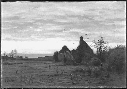 Forsaken Homestead, 1890, Charles Harold Davis