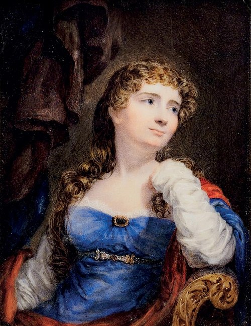 Portrait of Annabella Byron (nee Anne Isabella Milbanke) (1792-1860), 1812, Charles Hayter