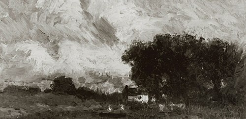 Autumn Landscape, Long Island, 1879, Charles Henry Miller
