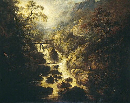 The Waterfall, , Charles Henry Schwanfelder