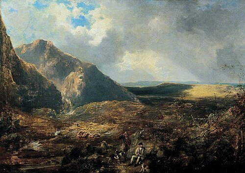 Sportsmen on the Moor, , Charles Henry Schwanfelder