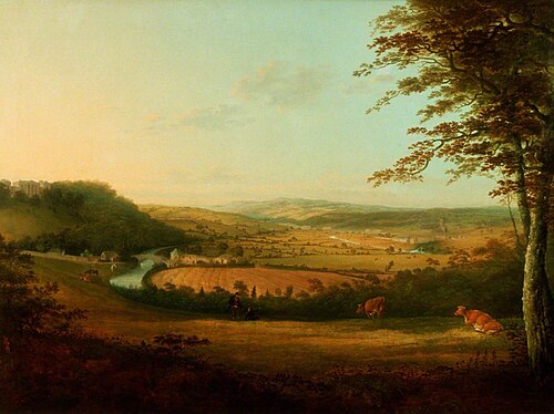 Armley House and Kirkstall Abbey, Leeds, , Charles Henry Schwanfelder