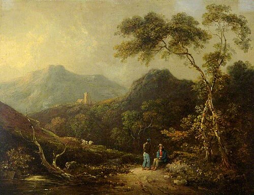 Landscape with Figures, , Charles Henry Schwanfelder