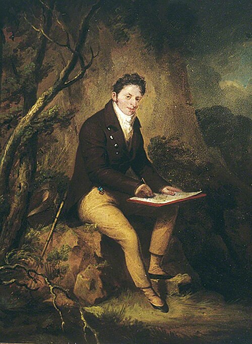 Portrait of the Artist, , Charles Henry Schwanfelder