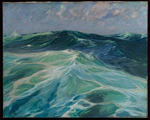 Off the Florida Coast, 1902, Charles Herbert Woodbury
