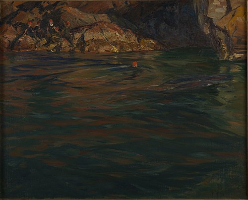 The Narrow Cove, 1906, Charles Herbert Woodbury