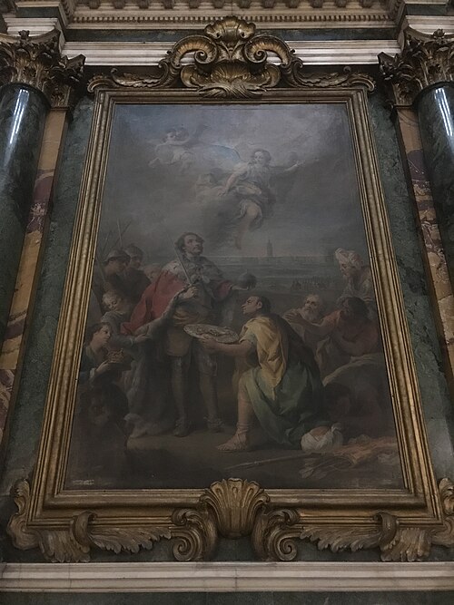 rédition de Séville au roi San Fernando, 1775, Charles Joseph Flipart