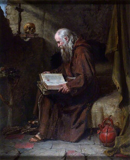 The Hermit, 1841, Charles Landseer