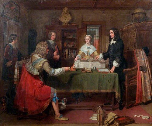 The Temptation of Andrew Marvell, 1841, Charles Landseer