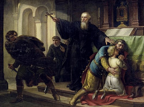 The assassination, 1850, Charles Landseer