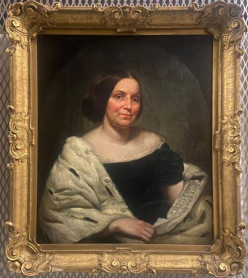 Mrs. Peter Moller, 1858, Charles Loring Elliott