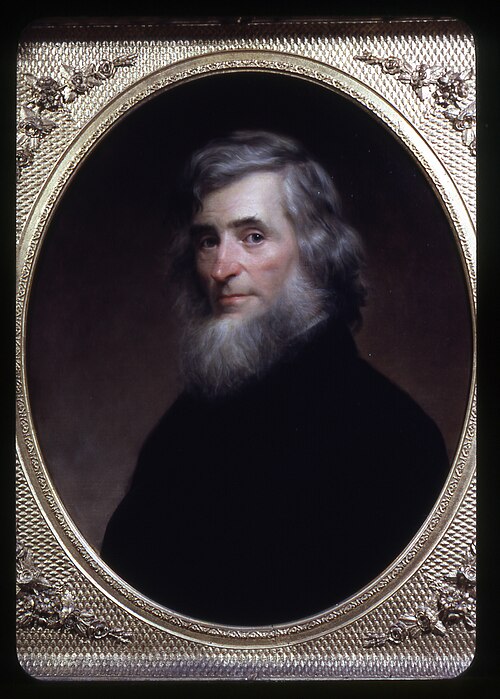 Portrait of Asher B. Durand, 1860, Charles Loring Elliott
