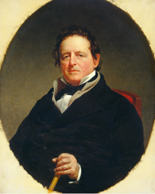 Captain Warren Delano, 1852, Charles Loring Elliott