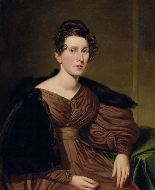 Portrait of a Lady, 1836, Charles Loring Elliott