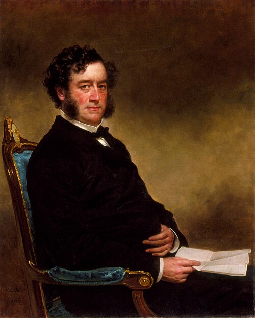 Portrait of a Gentleman, 1863, Charles Loring Elliott