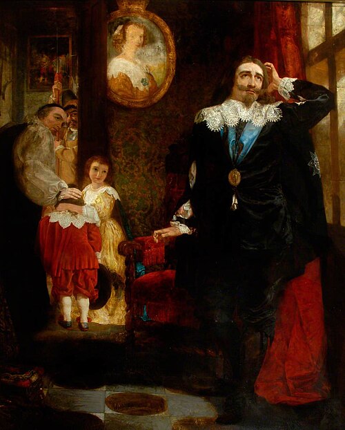 Charles I Bidding Goodbye to His Children, , Charles Lucy