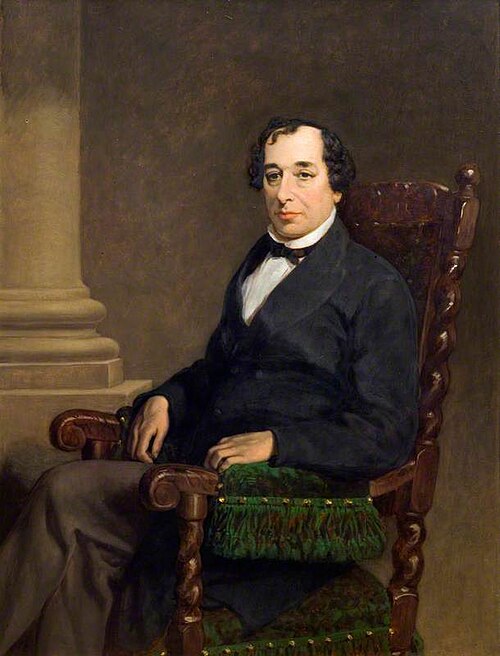 The Right Honourable Benjamin Disraeli (1804–1881), MP, Later Earl of Beaconsfield, 1860, Charles Lucy