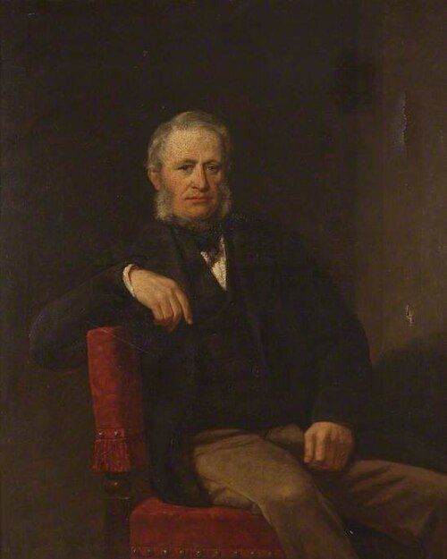 Portrait of an Unknown Gentleman, 1850, Charles Lucy