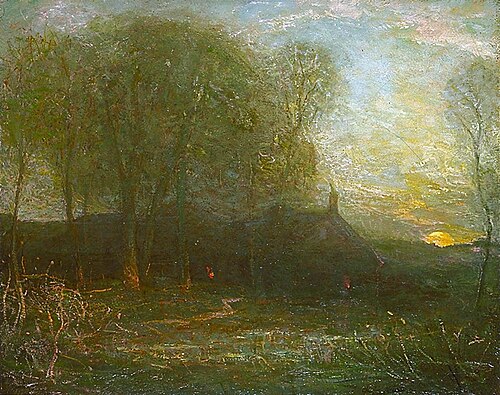 The Harvest Moon, 1908, Charles Melville Dewey