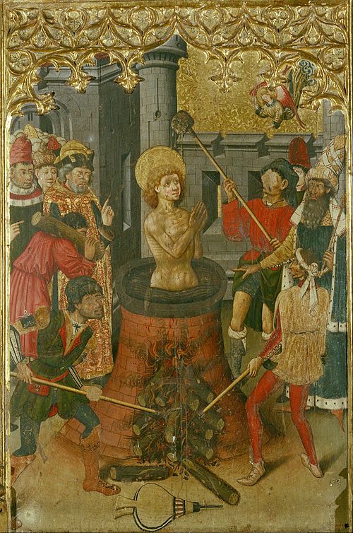 Martyrdom of Saint John the Evangelist, 1450, 