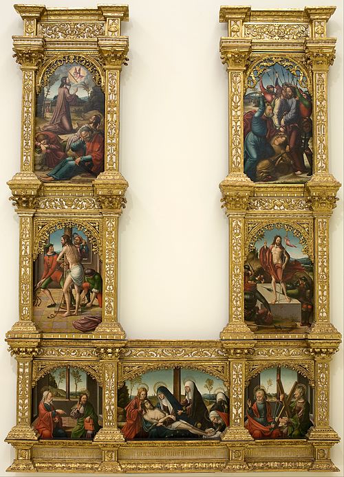 Altarpiece of the Passion of Christ, 1530, Maître d'Astorga