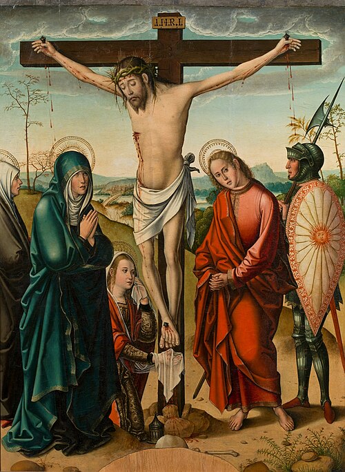 Crucifixión, 1501, Maître d'Astorga