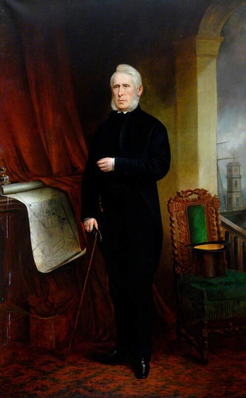 Joseph Pease (1799–1872), 1881, Charles Napier Kennedy