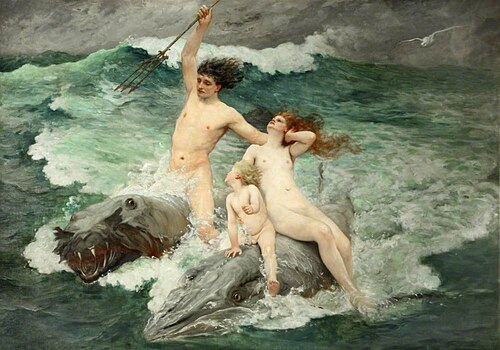 Neptune, 1889, Charles Napier Kennedy