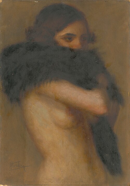 Half Nude, 1922, Štefan Straka