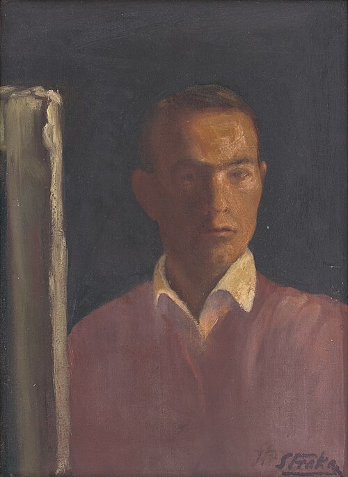 Self-Portrait, 1915, Štefan Straka