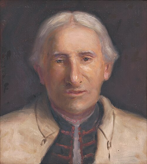 Head Study of a Peasant, 1918, Štefan Straka