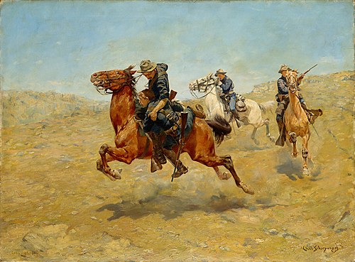 My Bunkie, 1899, Charles Schreyvogel