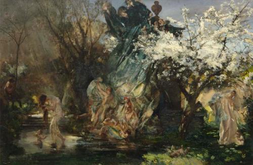 The Shower, , Charles Sims