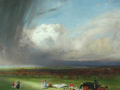 An Interrupted Picnic, 1901, Charles Sims
