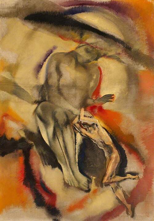 My Pain beneath Thy Sheltering Hand, 1927, Charles Sims