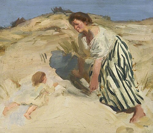 The Striped Skirt, , Charles Sims