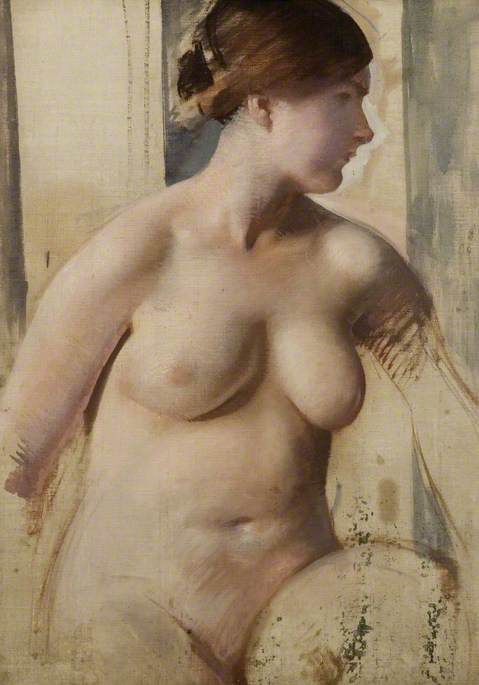Study of a Nude, 1920, Charles Sims