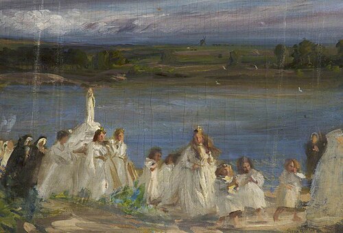 Procession, , Charles Sims