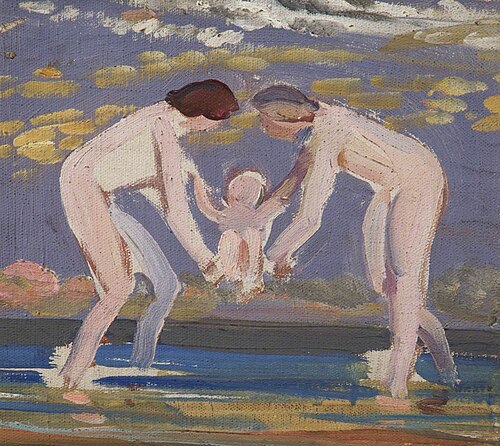 Women and Child, , Charles Sims