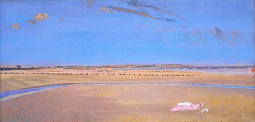 The Sands at Dymchurch, 1921, Charles Sims