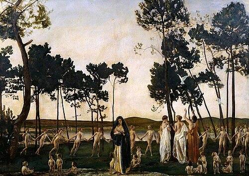 The Wood beyond the World, 1913, Charles Sims