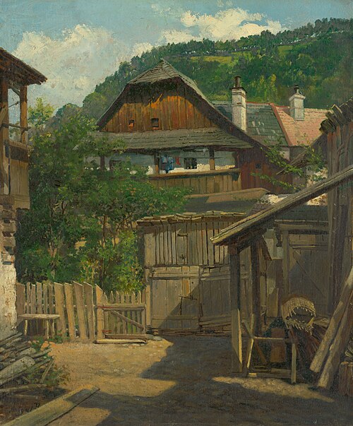 Old Kremnica, 1880, Vojtech Angyal