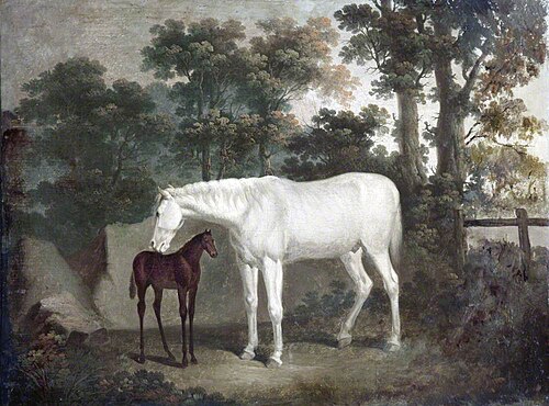 Mare and Foal, , Charles Towne