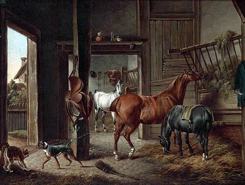 Interior of a Stable, , Charles Towne