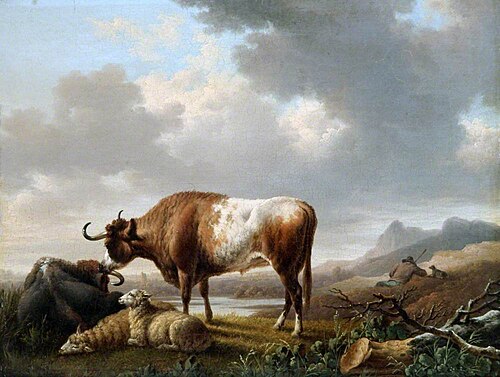 Cattle and Sheep, 1814, Charles Towne