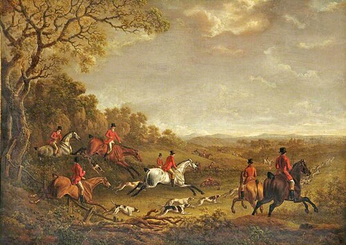 Fox Hunting: Full Cry, 1825, Charles Towne