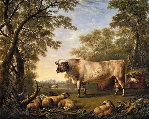 The Monarch of Pasture Land, 1831, Charles Towne