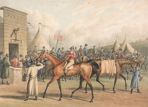 A Race Meeting (Weighing In), , Charles Turner