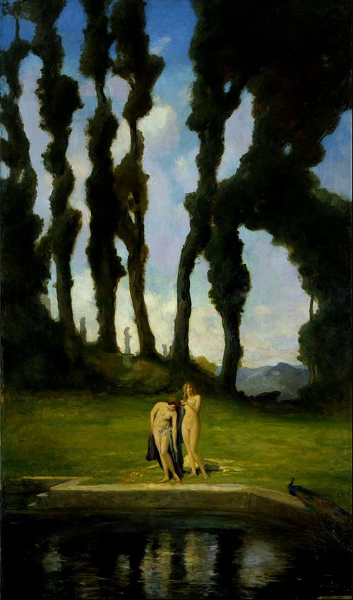 After the Bath, 1910, Charles Walter Stetson