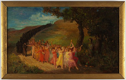 A Pagan Procession, 1892, Charles Walter Stetson